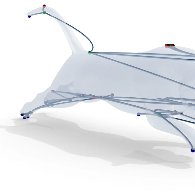Exploitation of local adjacencies for parallel construction of a Reeb graph variant: cerebral vascular tree case